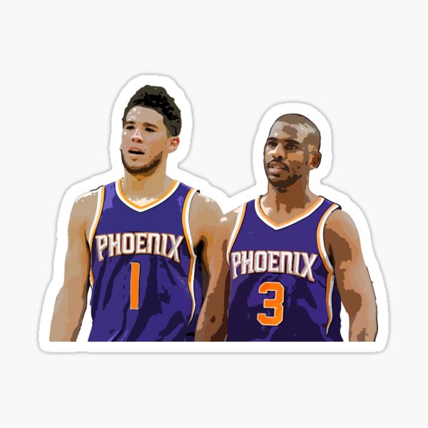 352 HOME / AWAY JERSEYS USA PHOENIX SUNS STICKER NBA BASKETBALL