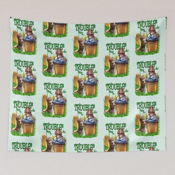 Item preview, Naughty Kittens in Trouble designed and sold by LoneAngel.