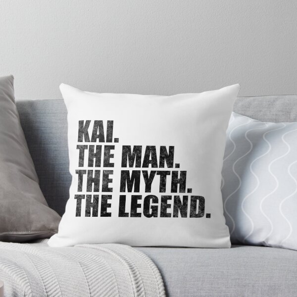 Item preview, Kai Name Kai The Man The Myth The legend designed and sold by Teelogic.