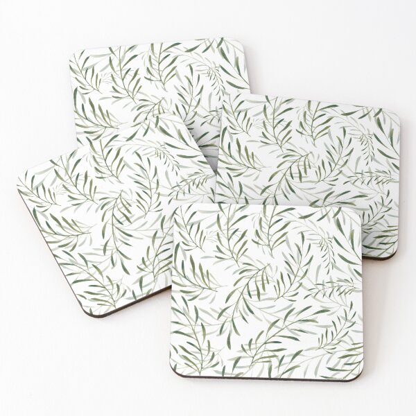 Item preview, botanical leaves seamless pattern designed and sold by Hartics.