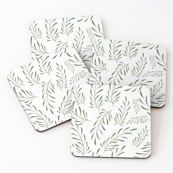 Item preview, botanical leaves seamless pattern designed and sold by Hartics.