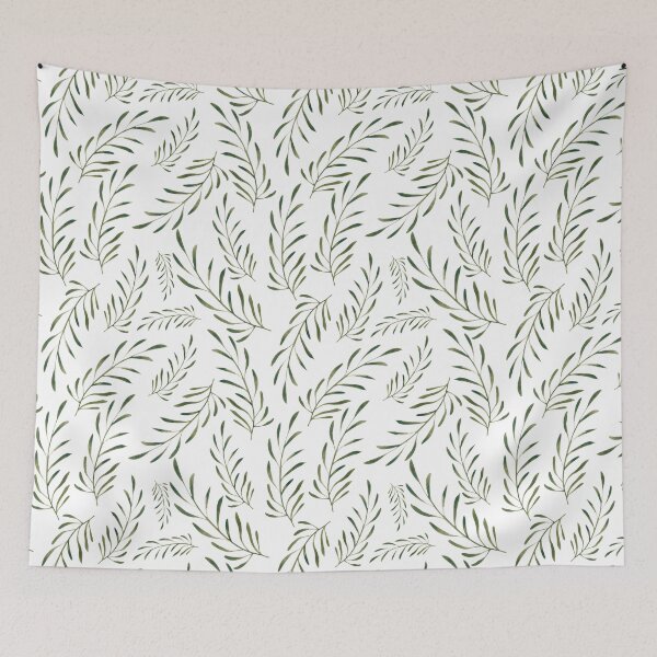 Item preview, botanical leaves seamless pattern designed and sold by Hartics.