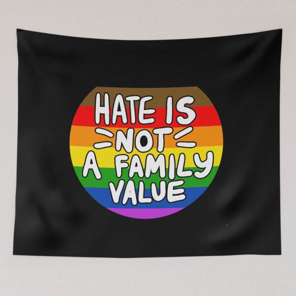 Item preview, Hate is Not a Family Value Classic . designed and sold by majbgdronenk.