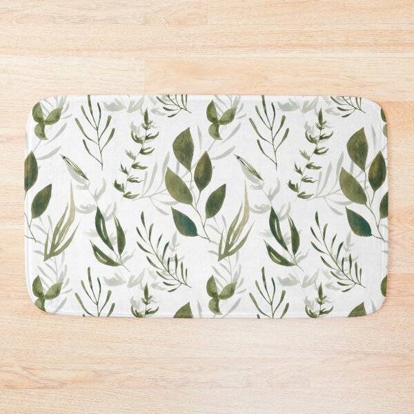 Item preview, botanical leaves seamless pattern designed and sold by Hartics.