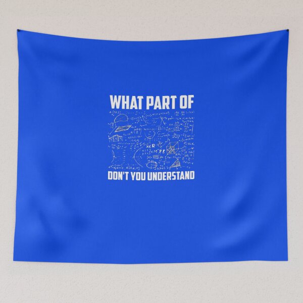 Item preview, What Part Of Dont You Understand Funny math Essential T-Shirt designed and sold by StefanAHeinze.