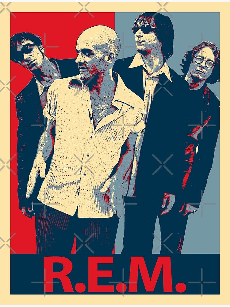 "R E M Band" Poster for Sale by RuizStore Redbubble