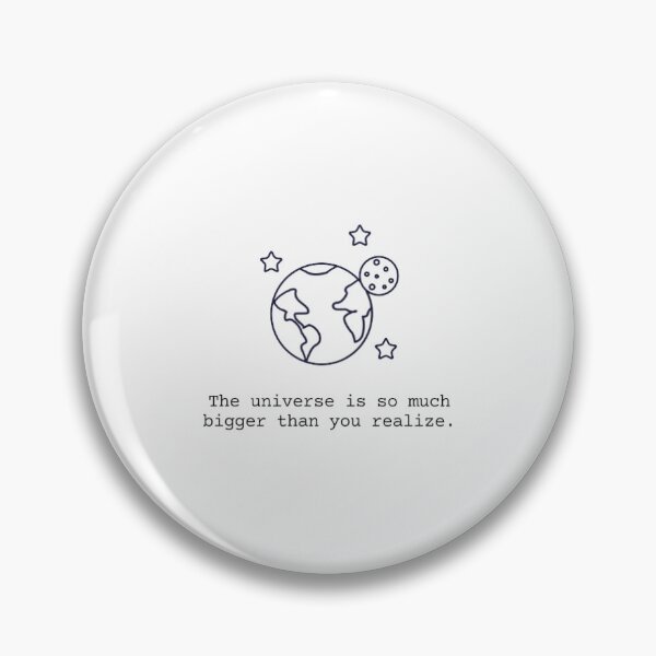 Artikelvorschau, Das Universum ist so viel größer, als Sie denken, Zitat entworfen und verkauft von Sadhvika.