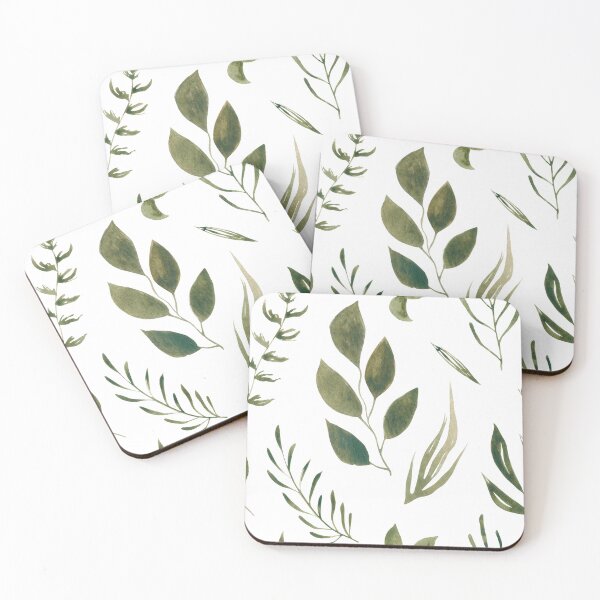 Item preview, botanical leaves seamless pattern designed and sold by Hartics.