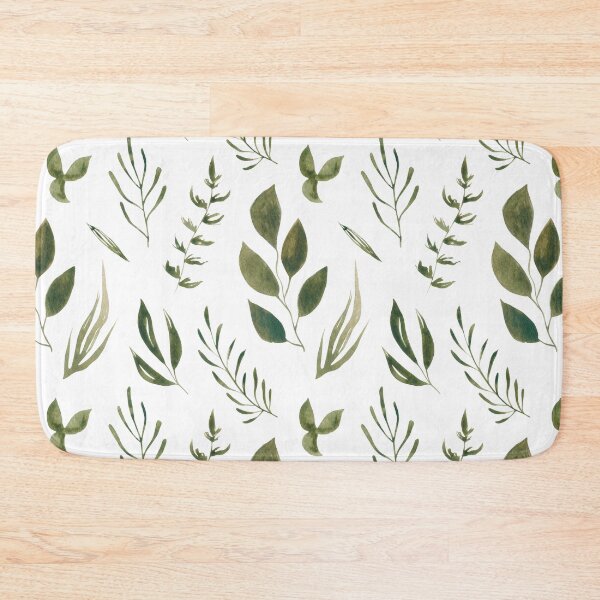 Item preview, botanical leaves seamless pattern designed and sold by Hartics.