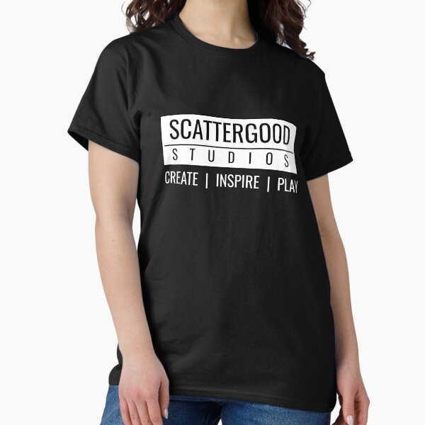 Scattergood Studios | Create Inspire Play | Retro gaming Classic T-Shirt