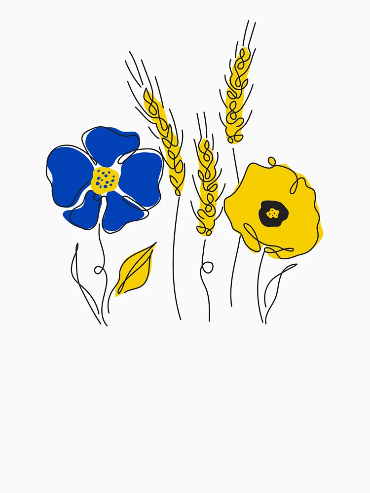 Aperçu 6 sur 6. Sweat à capuche épais avec l'œuvre Ukraine créée et vendue par ReydaDesign.