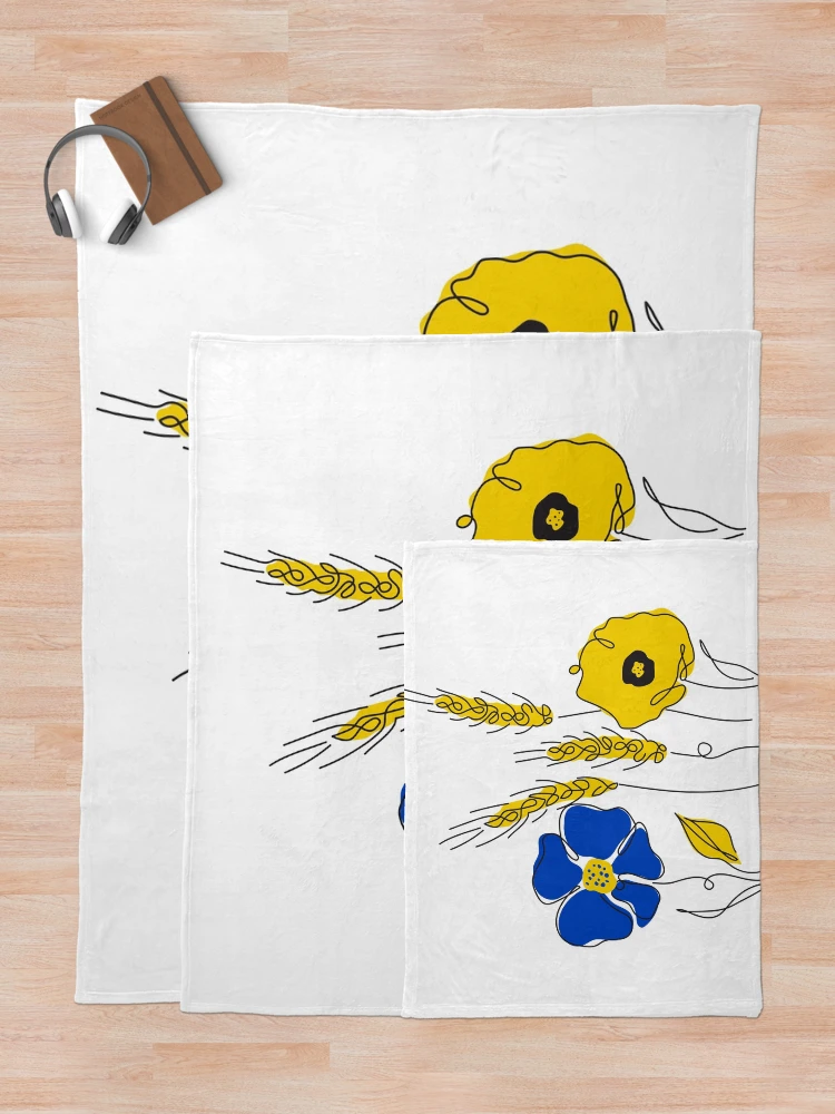 Thumbnail 5 of 6, Throw Blanket, Ukraine designed and sold by ReydaDesign.