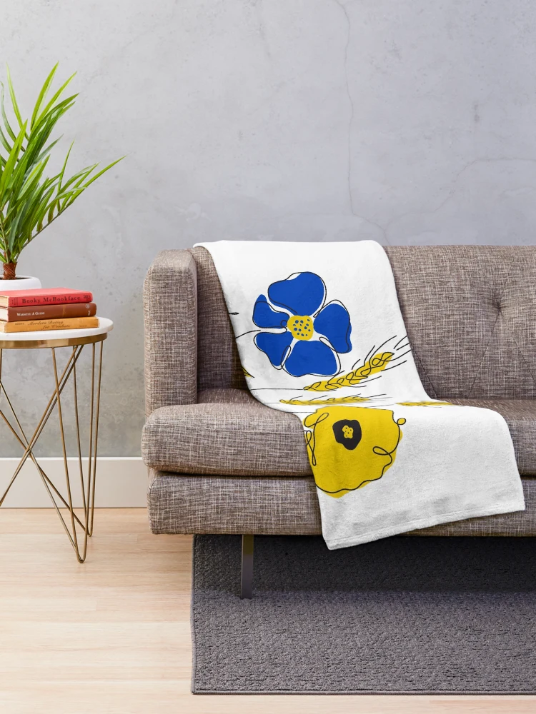 Thumbnail 2 of 6, Throw Blanket, Ukraine designed and sold by ReydaDesign.