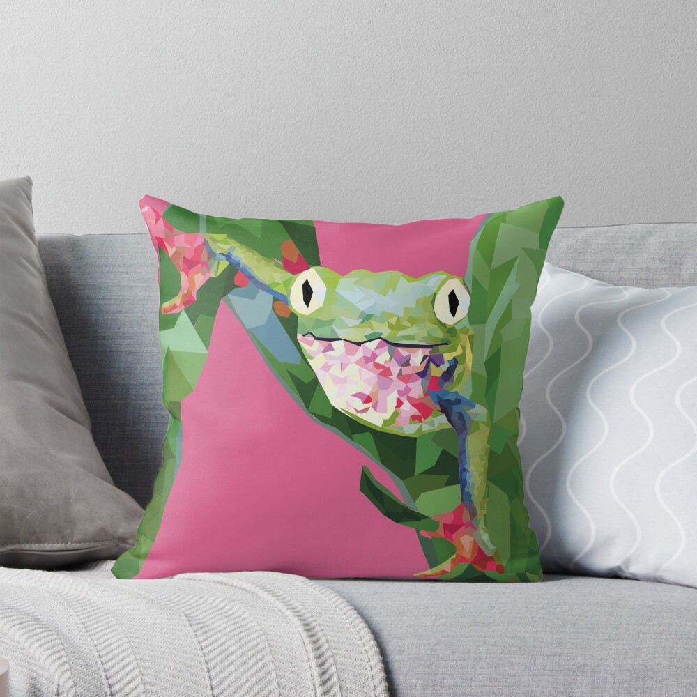 Item preview, Throw Pillow designed and sold by andreabarrigon.