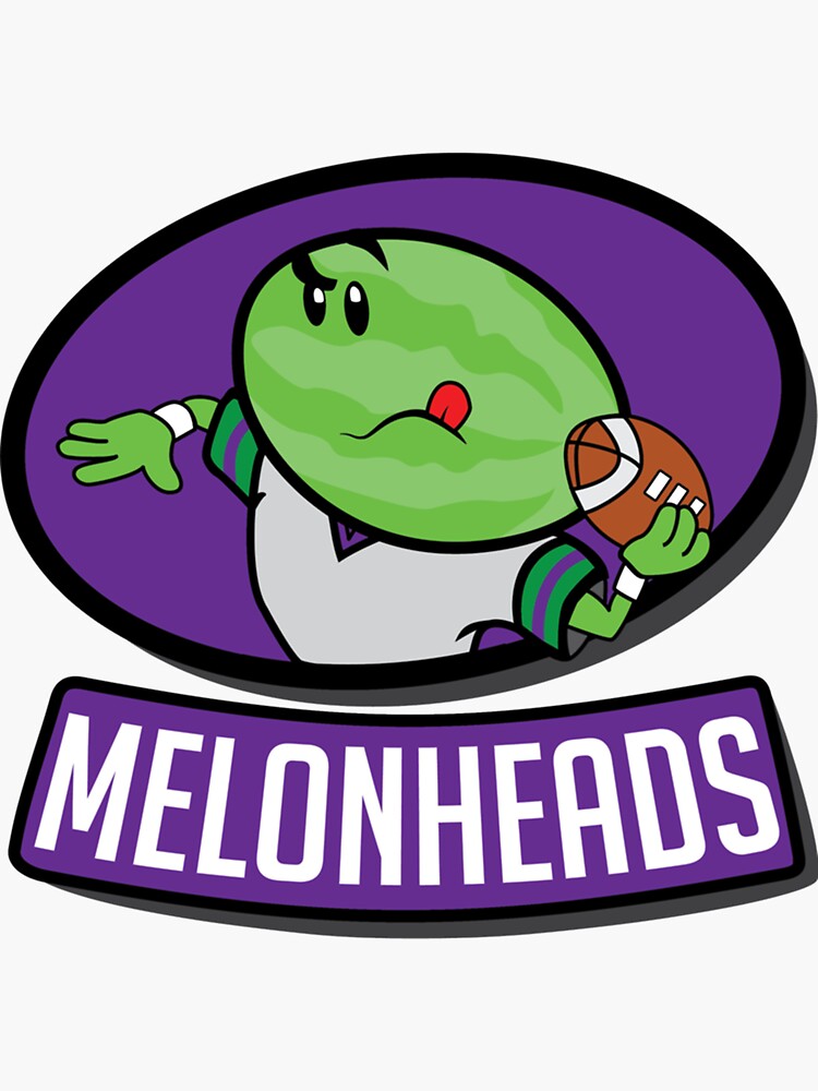 "Melonheads Purple Replica Backyard Football Logo Classic TShirt