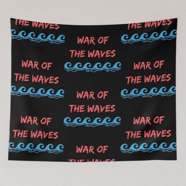 Item preview, War Of The Waves (in black) | Surfing | Surfboarding | Surfer designed and sold by CosmicStory.