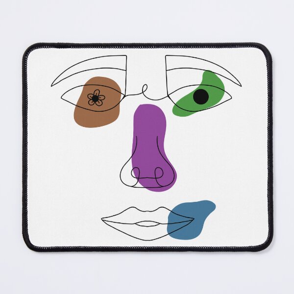 Item preview, Abstract Longing Face designed and sold by Cooper Lynn Designs.