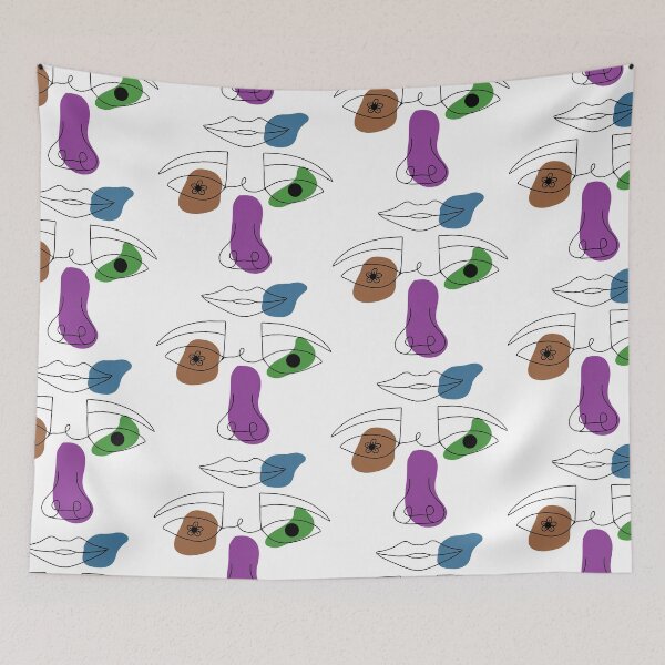 Item preview, Abstract Longing Face designed and sold by Cooper Lynn Designs.