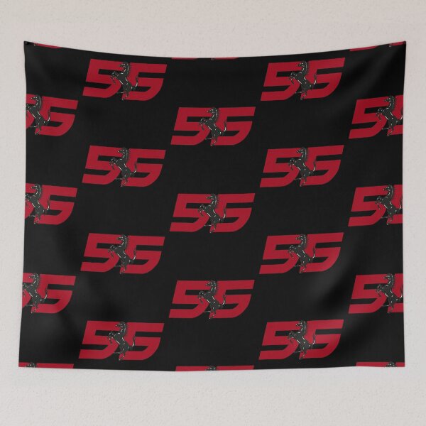 Item preview, Carlos Sainz jr 55 - Ferrari Prancing Horse - Formula 1 designed and sold by Harley-Jay.