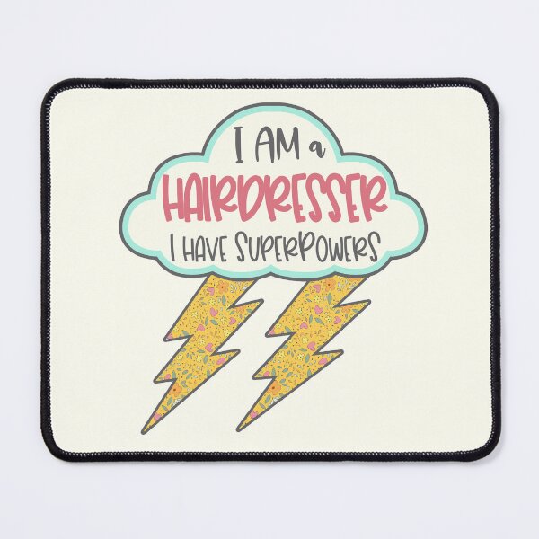Item preview, Retro Hairdresser Superpowers Bolt designed and sold by GrimButterfly.