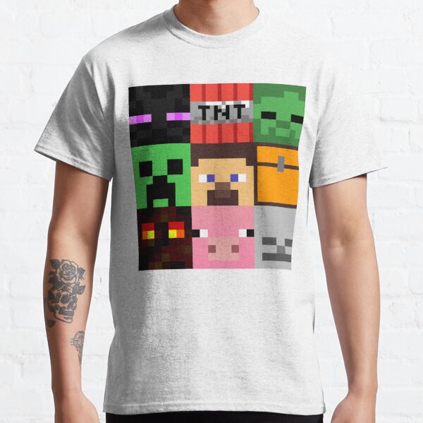 Minecraft Enderman Head T Shirts Redbubble