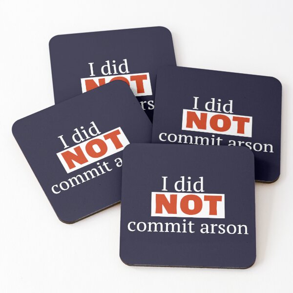 Item preview, I did NOT commit arson designed and sold by IdeaIllustrator.