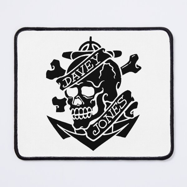 Item preview, Davey Jones Skull Tattoo designed and sold by CatgoDigital.