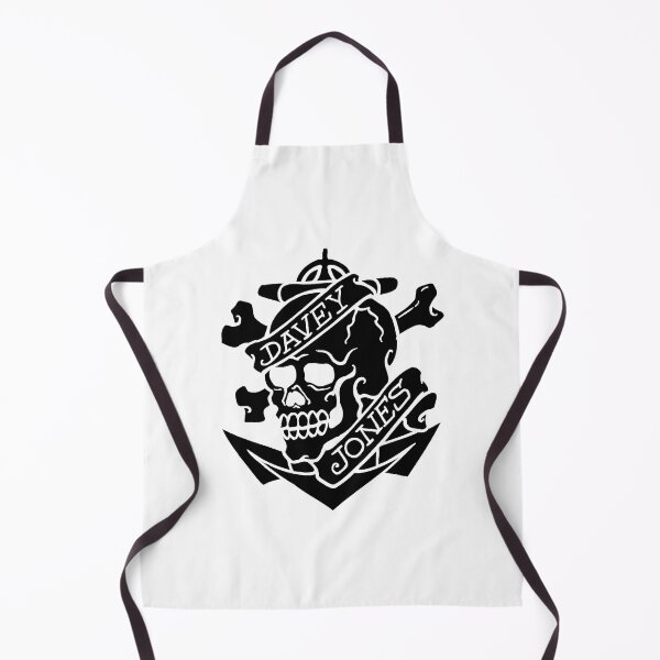 Item preview, Davey Jones Skull Tattoo designed and sold by CatgoDigital.