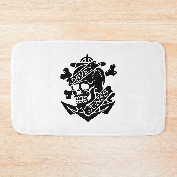 Item preview, Davey Jones Skull Tattoo designed and sold by CatgoDigital.