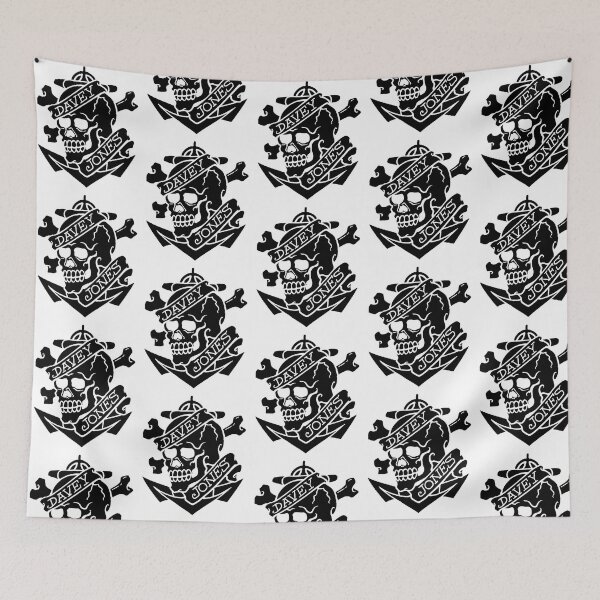 Item preview, Davey Jones Skull Tattoo designed and sold by CatgoDigital.