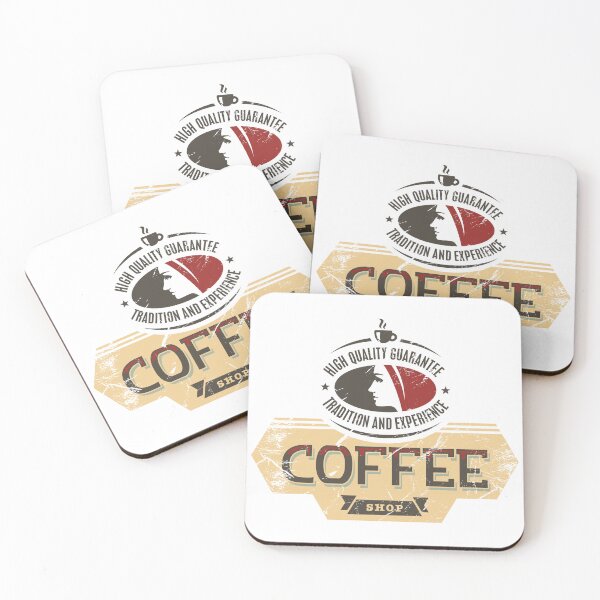 Item preview, Coffee Vintage Label designed and sold by etraveler.