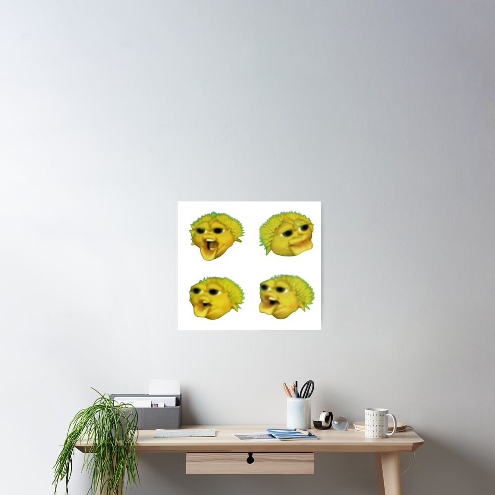 'dont pee on the floor fish sticker pack' Poster for Sale by sirkopha ...