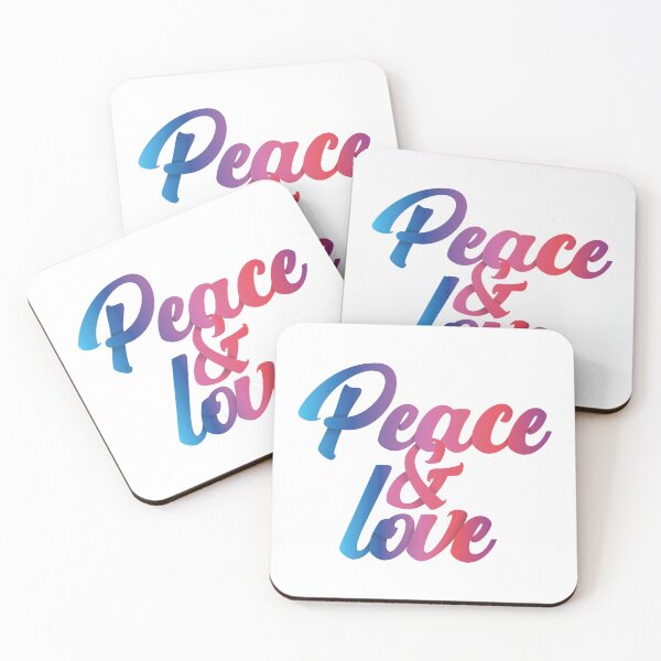 Item preview, Peace & Love designed and sold by Steven Coman.