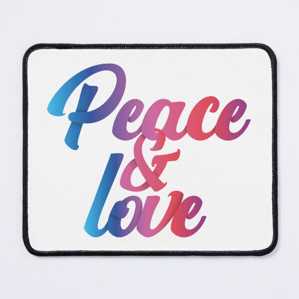 Item preview, Peace & Love designed and sold by Steven Coman.