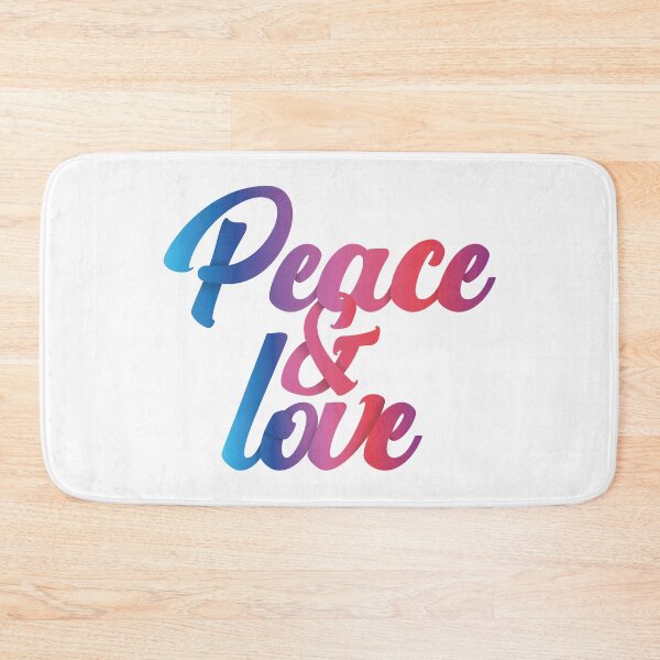 Item preview, Peace & Love designed and sold by Steven Coman.
