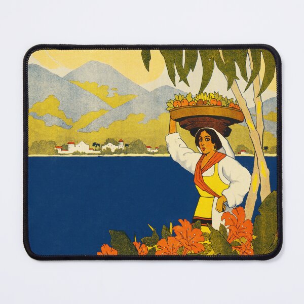 Item preview, JAMAICA The Gem of the Tropics Caribbean Steamship Lines Ticket Here Old Travel Poster designed and sold by retroposters.