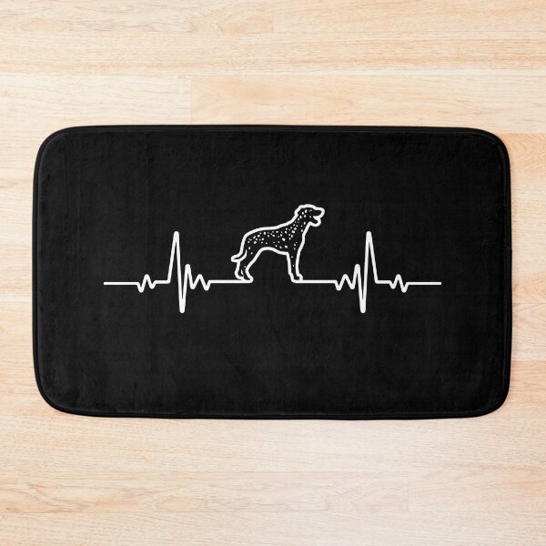 Item preview, Minimalist Heartbeat Dalmatian designed and sold by More Cute Dogs.