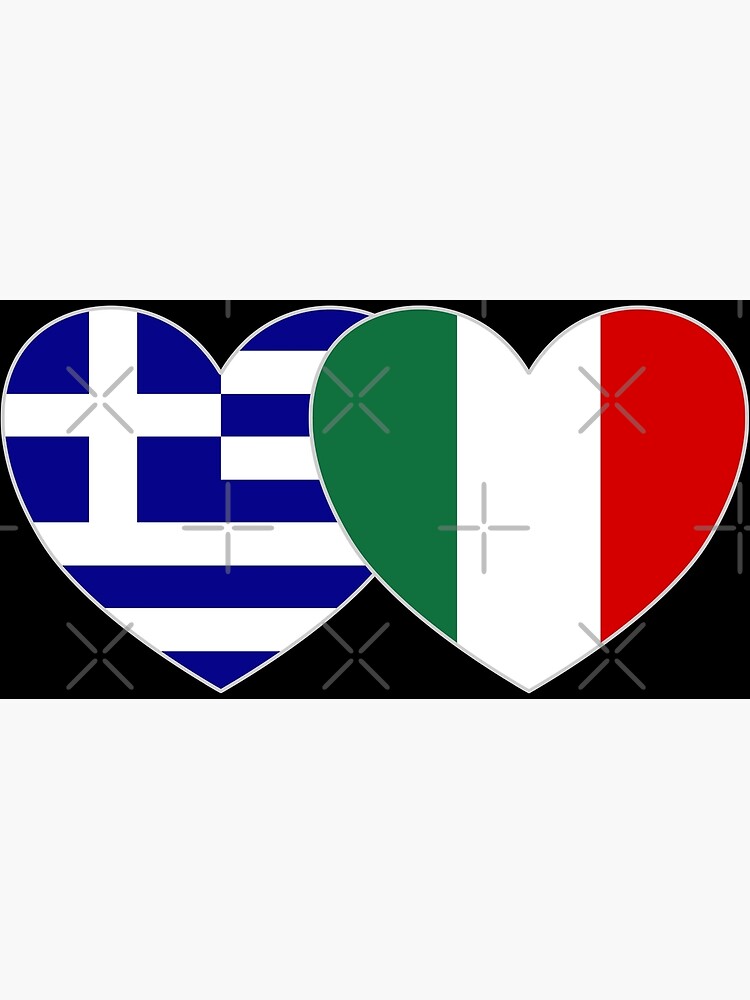 Flagge Griechenland - Italien
