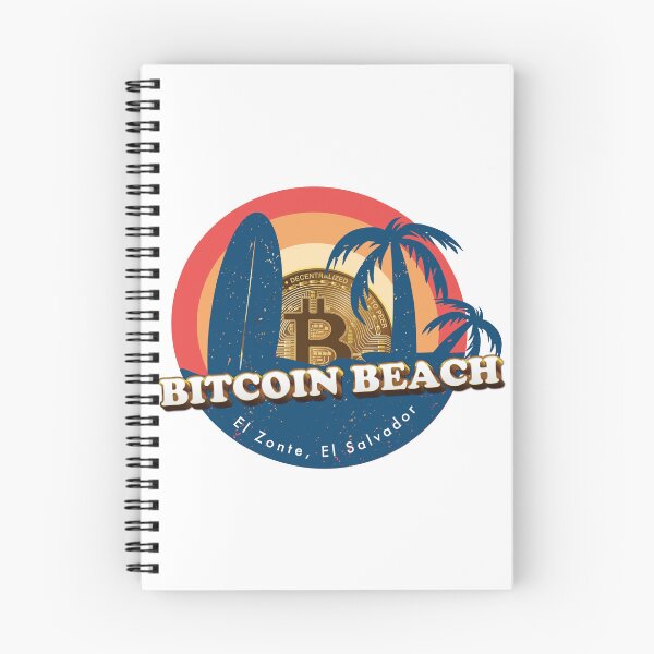 Item preview, Bitcoin Beach, El Zonte, El Salvador - White designed and sold by johnta17.