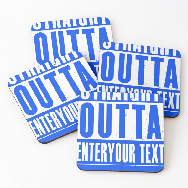 Item preview, Straight Outta Custom Text Essential T-Shirt designed and sold by FabiandWasserle.