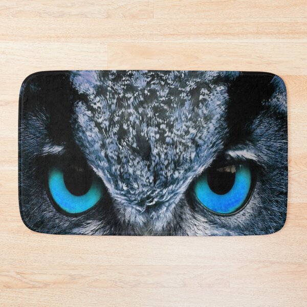 Item preview, Gift for WinterOwl Lover, Blue Eyed Owl, Birdsnstuff designed and sold by DiensDesign.