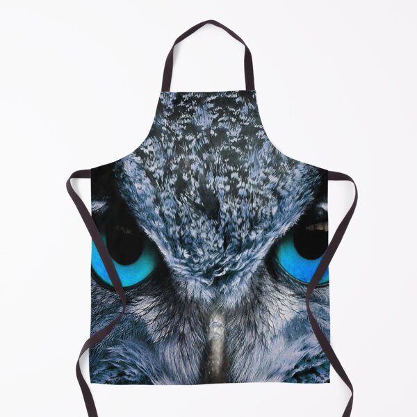 Item preview, Gift for WinterOwl Lover, Blue Eyed Owl, Birdsnstuff designed and sold by DiensDesign.