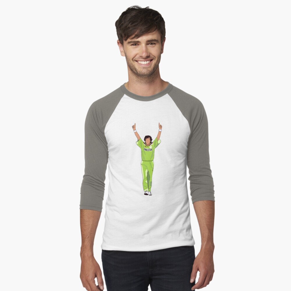 Item preview, Baseball ¾ Sleeve T-Shirt designed and sold by daniashoaib.