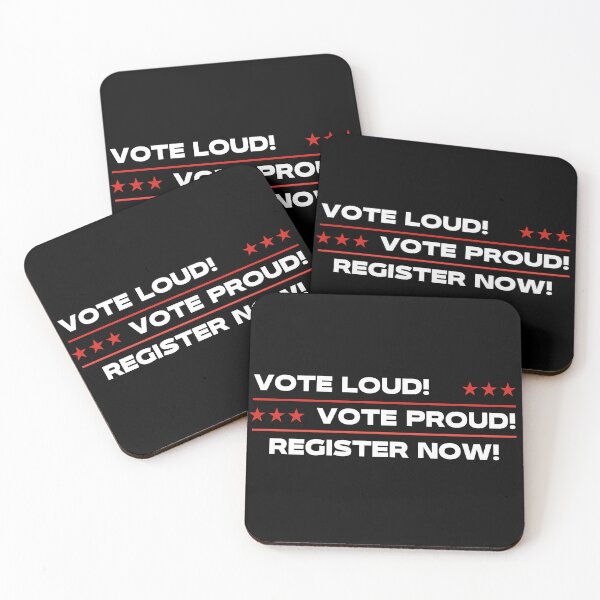 Item preview, Vote loud, vote proud designed and sold by D1ogo.