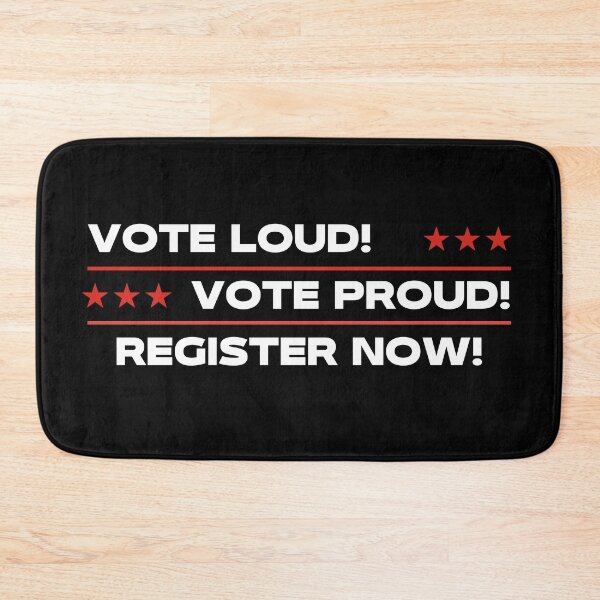 Item preview, Vote loud, vote proud designed and sold by D1ogo.