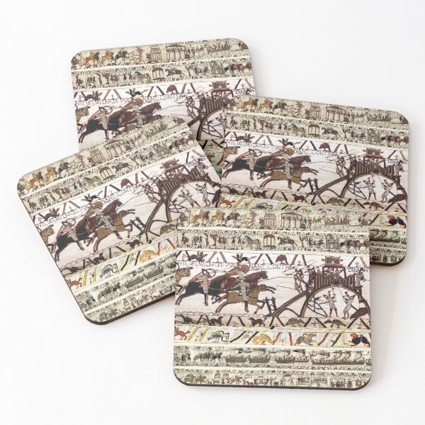 Item preview, THE BAYEUX TAPESTRY SIEGE OF DINAN Duke of Normandy Attack to Castle designed and sold by BulganLumini.