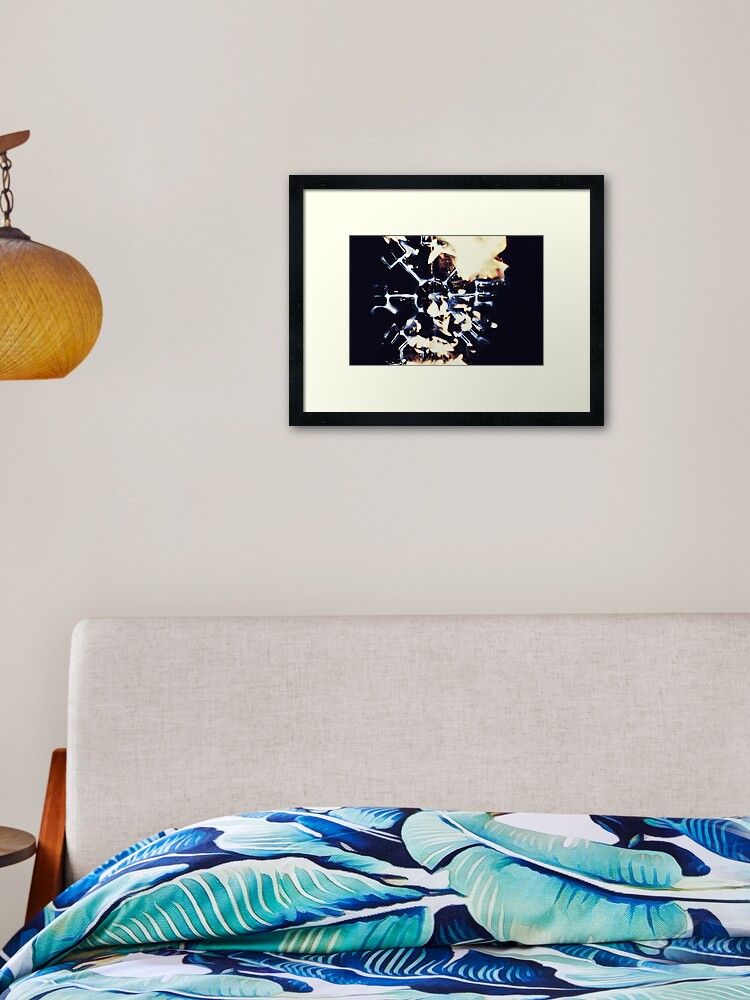 Thumbnail 2 of 7, Framed Art Print, Divine Destruction designed and sold by DBailey.