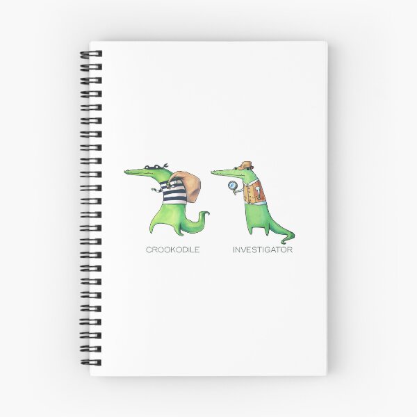 Item preview, Crookodile + Investigator designed and sold by cheezup.