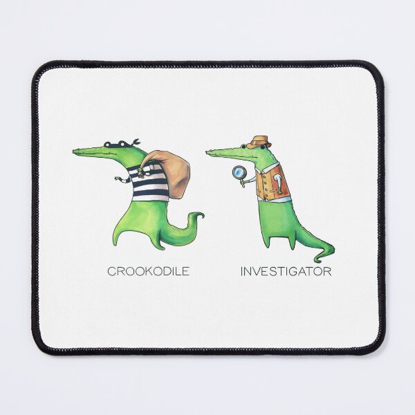 Item preview, Crookodile + Investigator designed and sold by cheezup.