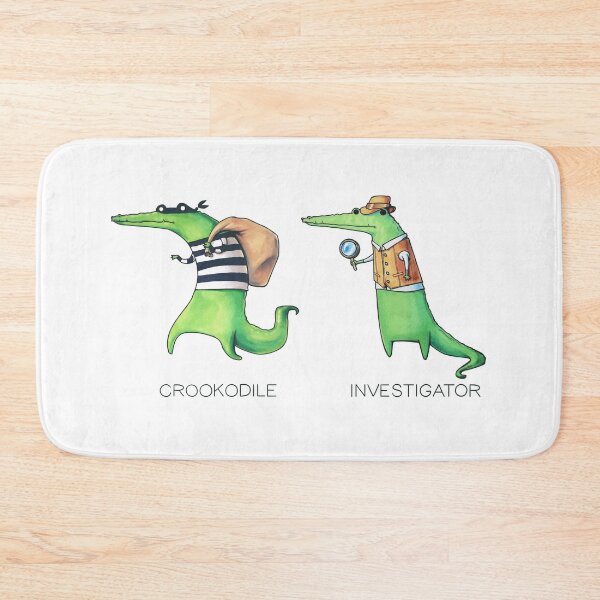 Item preview, Crookodile + Investigator designed and sold by cheezup.
